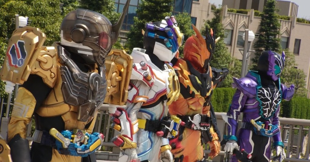 Kamen Rider Build, Grease, Cross-Z and Rogue