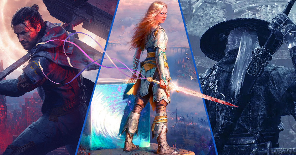 Dylan Faden from Control Resonant, Laufey from God of War, and Soul from Phantom Blade 0 in the June 2026 State of Play Thumbnail